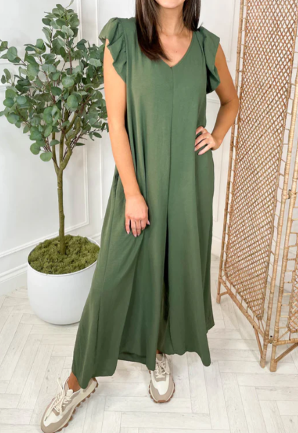 Chic Loose Wide-leg Jumpsuit