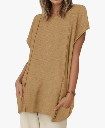 Casual Adorable Knit Vest Outfit