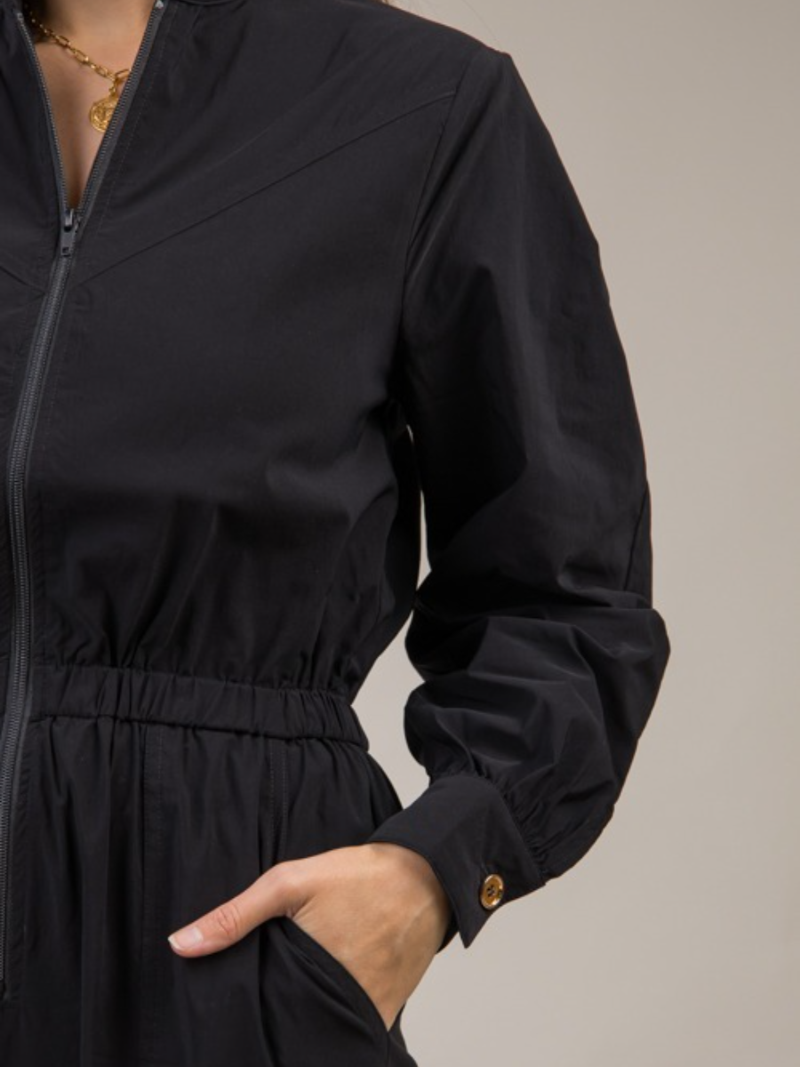 Zip Performance Jumpsuit