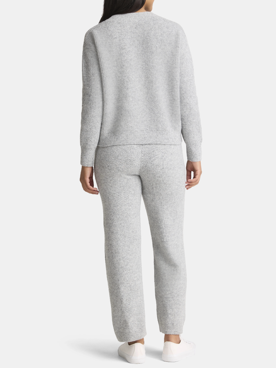 Women's Cardigan And Pants Sweater Set