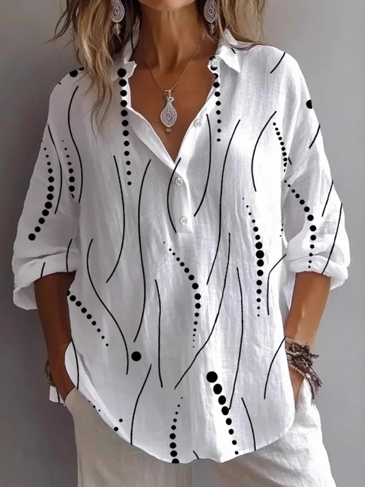 Basic White Long Sleeve Top