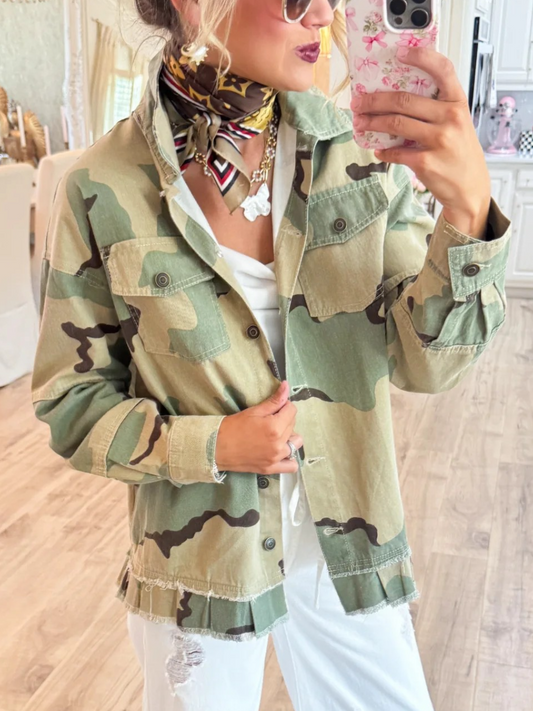 Peace Patch Denim Jacket