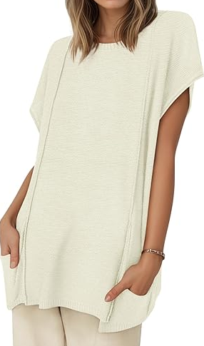 Casual Adorable Knit Vest Outfit