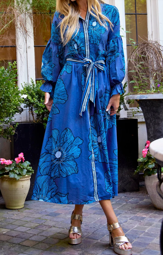 Classy Dress With Lantern Sleeves