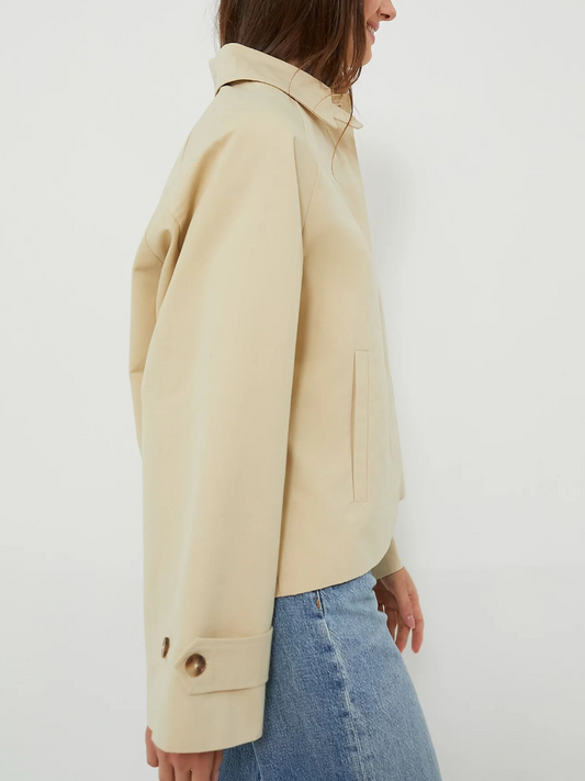Drew Short Trench Coat