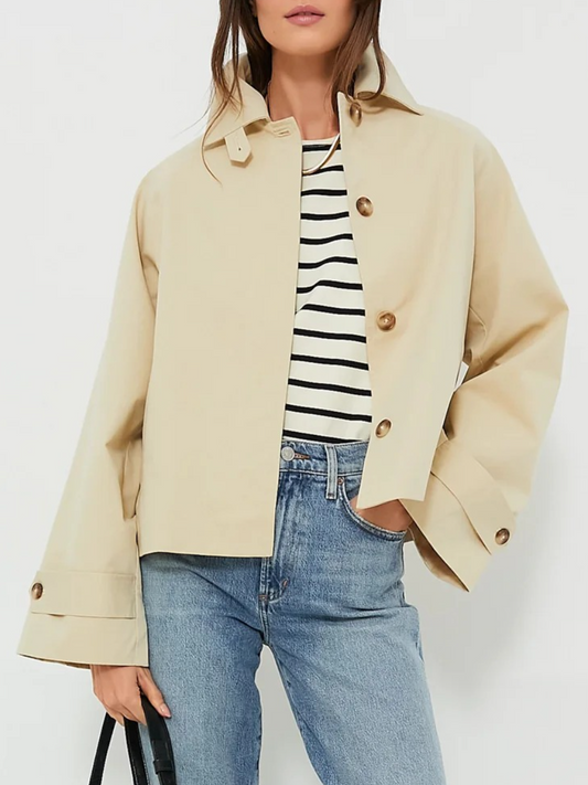 Drew Short Trench Coat